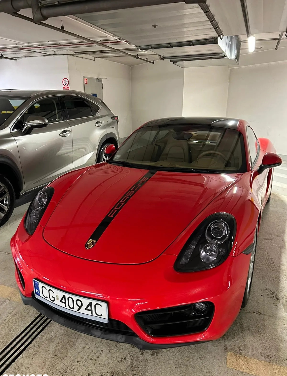 Porsche Cayman cena 169000 przebieg: 85000, rok produkcji 2016 z Gdańsk małe 37